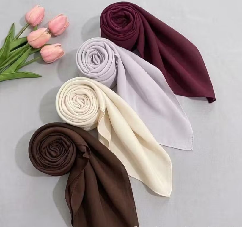 hijab segiempat paris jadul